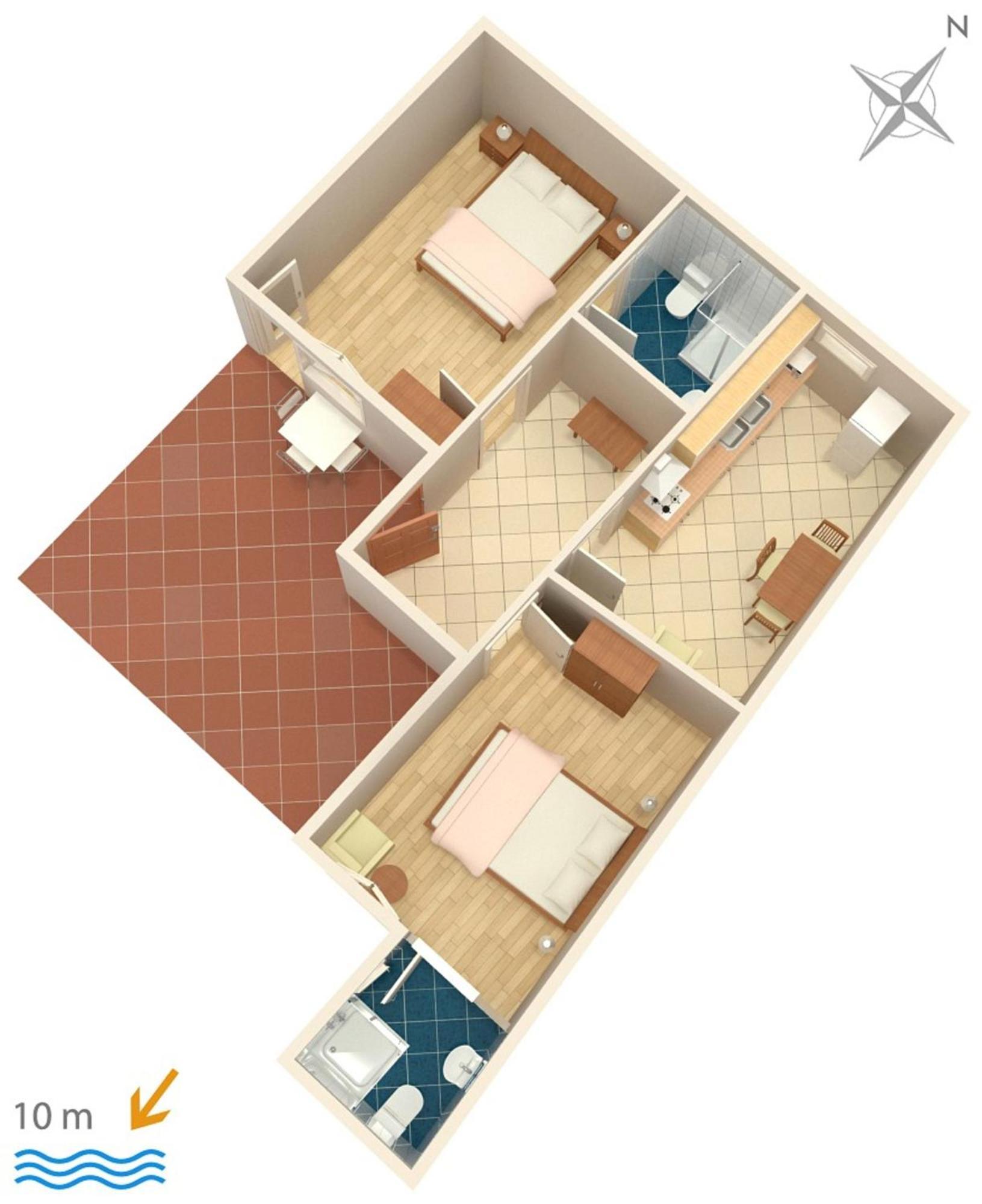 ברודאריצה Family Friendly Seaside Apartments Brodarica, Sibenik - 4833 מראה חיצוני תמונה
